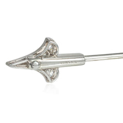 Cartier, Art Deco arrow jabot brooch