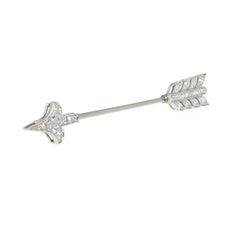 Cartier, Art Deco arrow jabot brooch