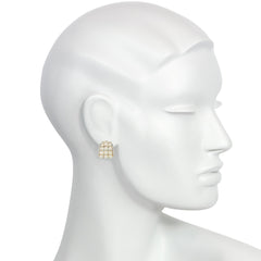 Boivin, Paris pearl and white gold hoop earrings