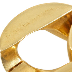 Important Mid-Century Cartier oversized gold curb link bracelet
