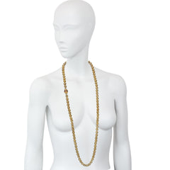 Antique oversized belcher link chain