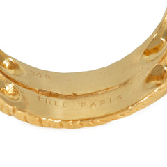 Fred, Paris gold and onyx knot ring