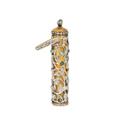Antique gold and diamond collapsible pencil