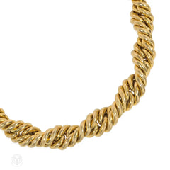 Abel and Zimmermann nautical rope necklace