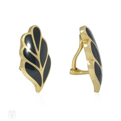Angela Cummings for Tiffany & Co. leaf earrings