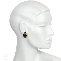 Angela Cummings for Tiffany & Co. leaf earrings