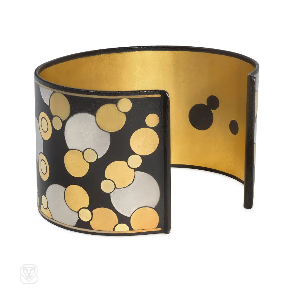 気質アップ Angela Cummings for Tiffany gold damascene bubble cuff アクセサリー