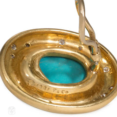 Angela Cummings, Tiffany & Co. turquoise earrings