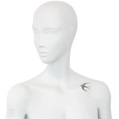 Antique diamond bird brooch