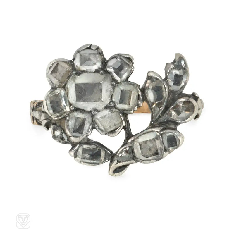 Antique French Diamond Jardinière Ring