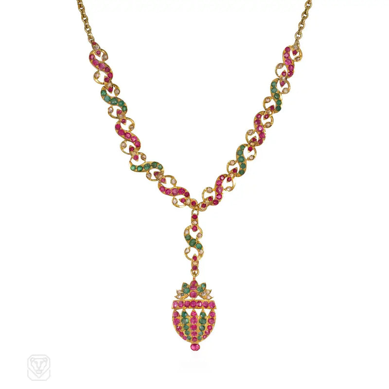 Antique Gem - Set Giardinetto Necklace