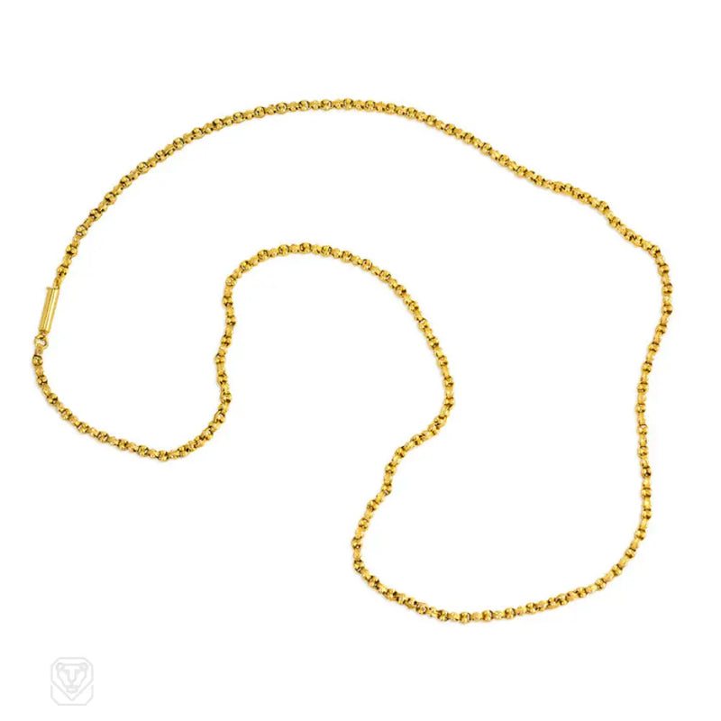 Antique Gold Oval Chain