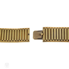Antique gold stylized belt necklace