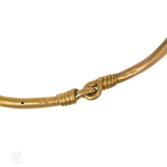 Antique gold torque necklace, Michelsen, Copenhagen