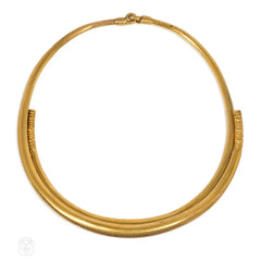 Antique gold torque necklace, Michelsen, Copenhagen