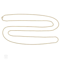 Antique longchain necklace