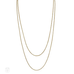 Antique longchain necklace