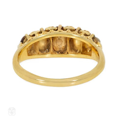 Antique sardonyx and diamond ring