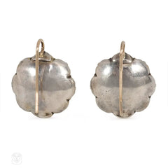 Antique topaz earrings