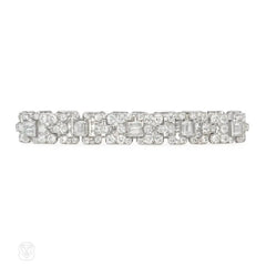 Art Deco diamond bracelet, Mauboussin