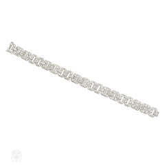 Art Deco diamond bracelet, Mauboussin