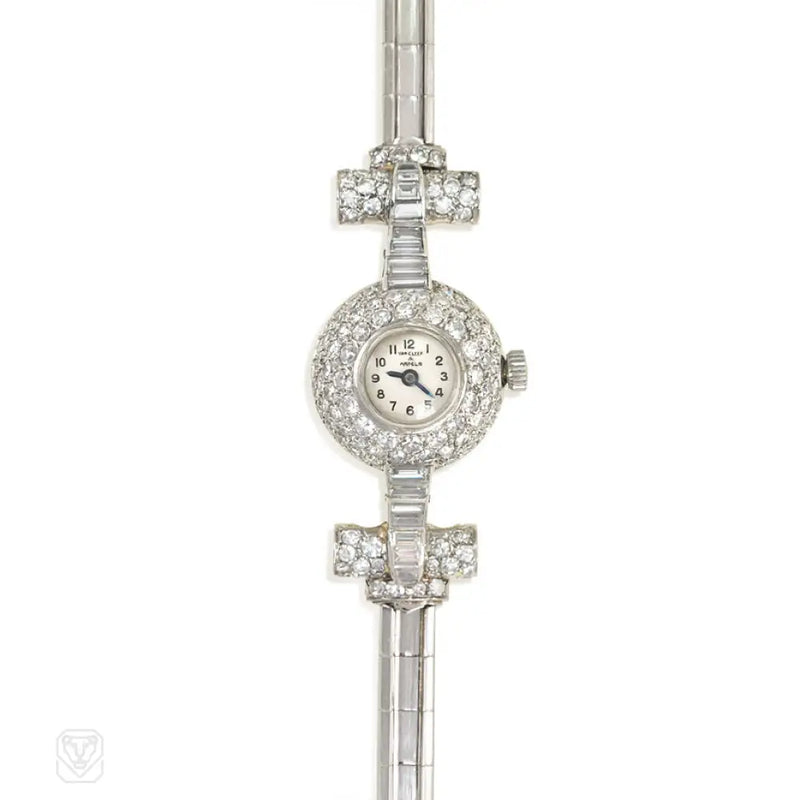 Art Deco Diamond Dress Watch Van Cleef & Arpels