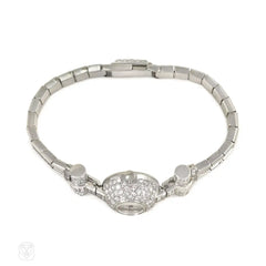 Art Deco diamond dress watch, Van Cleef & Arpels