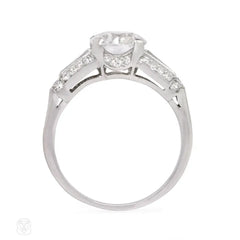 Art Deco diamond engagement ring, Shreve and Co