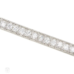Art Deco diamond line bracelet, Tiffany