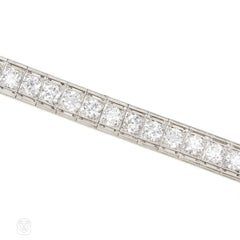 Art Deco diamond line bracelet, Tiffany