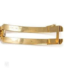 Art Deco lapis and carnelian bracelet. Georges Lenfant