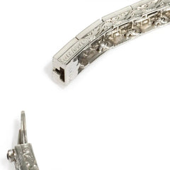 Art Deco onyx and diamond bracelet, Van Cleef & Arpels, France.