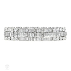 Boucheron, Paris Art Deco diamond bracelet