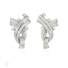 Boucheron Retro day-to-night diamond tassel earrings