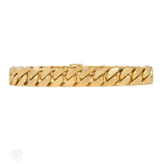 Bulgari diamond and gold reversible curblink bracelet