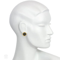 Bulgari "Monete" gold and ancient coin earrings