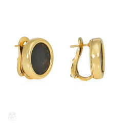 Bulgari "Monete" gold and ancient coin earrings