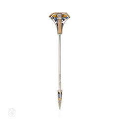 Cartier Art Deco sapphire and citrine nail jabot