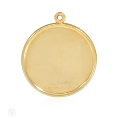Cartier customizable gold birth chart pendant