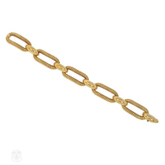 Cartier Paris mid-century link bracelet by Georges Lenfant