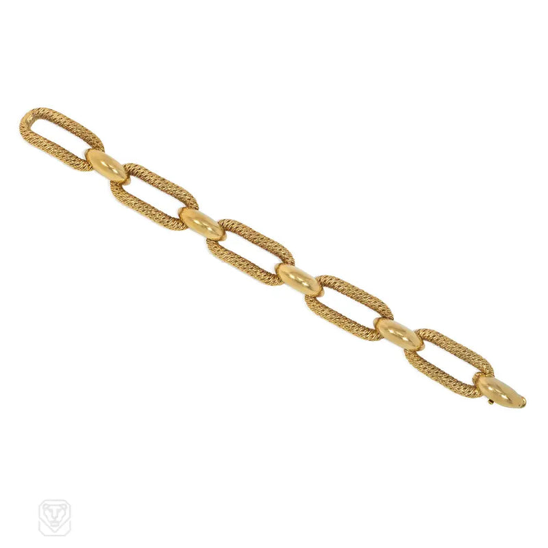 Cartier Paris Mid - Century Link Bracelet By Georges Lenfant