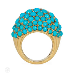 Cartier, Paris turquoise and diamond Boule ring