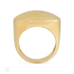 Circular gold ring, Cartier