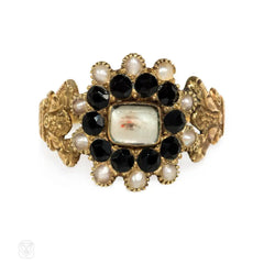 Early 19th century lover's eye ring