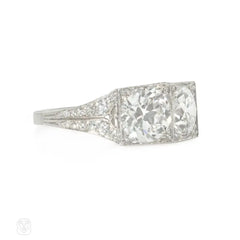 Edwardian diamond ring, J.E Caldwell