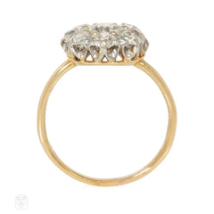 Edwardian Tiffany & Co. diamond cluster ring