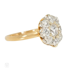 Edwardian Tiffany & Co. diamond cluster ring