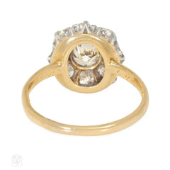 Edwardian Tiffany & Co. diamond cluster ring