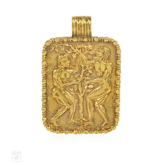 Fred, Paris Gemini zodiac pendant