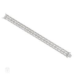 French Art Deco diamond bracelet